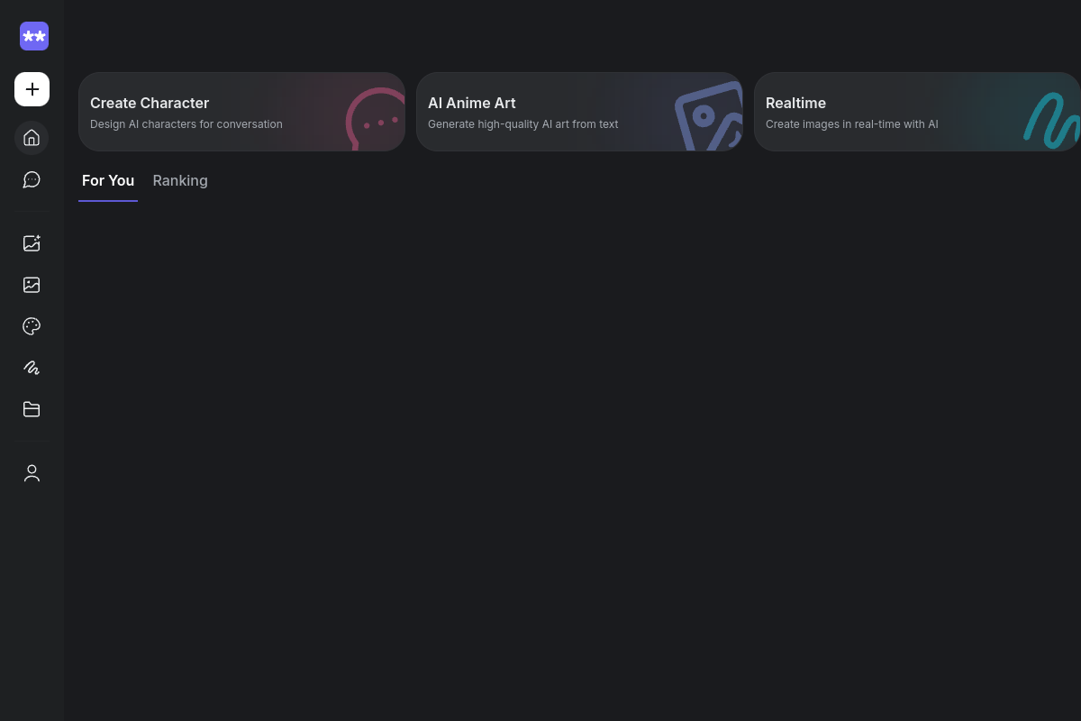 Screenshot of the Akuma website