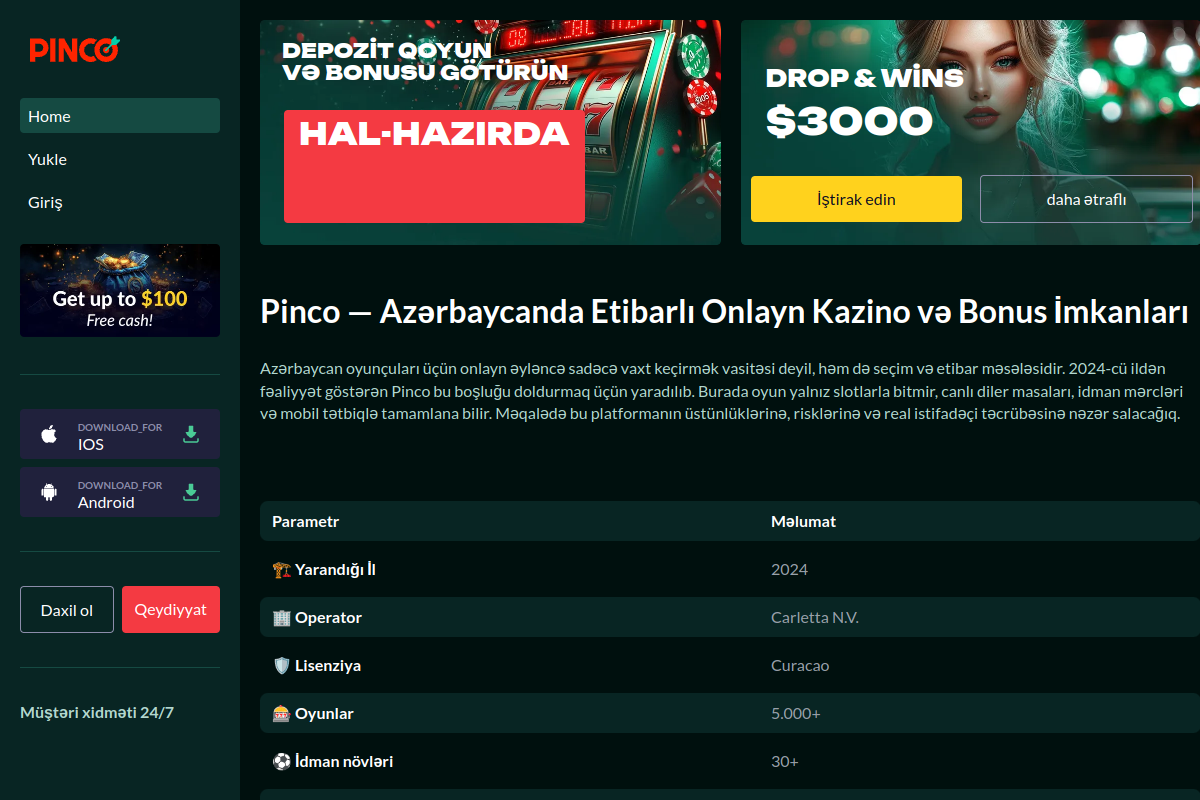 Screenshot of the Analogenie website