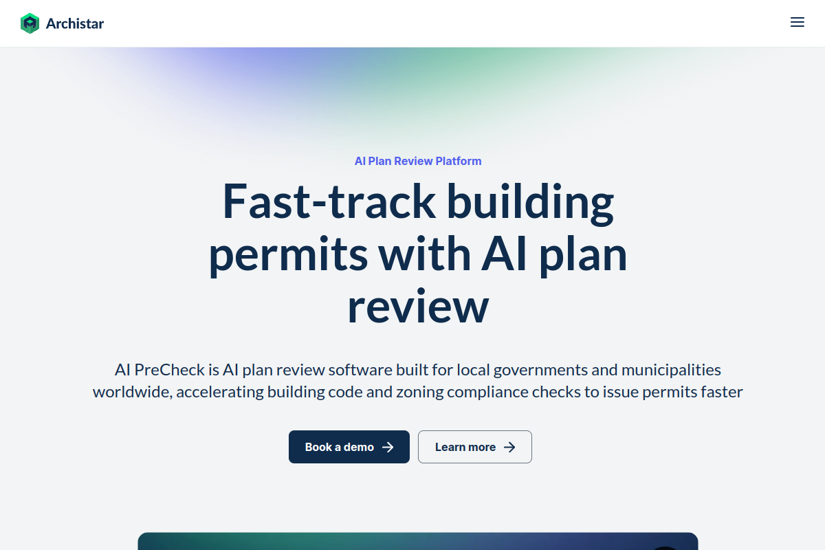 Screenshot of the Archistar website
