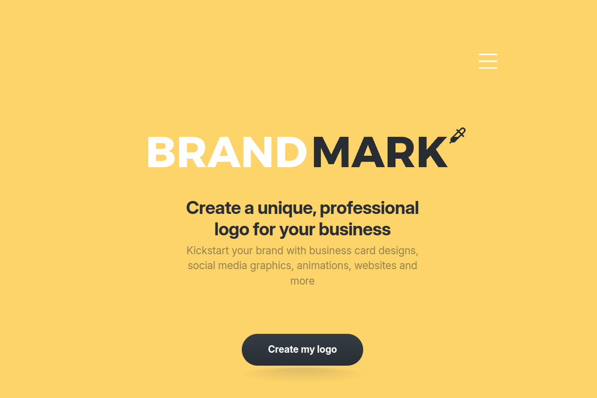 Screenshot of the Logo Rank website
