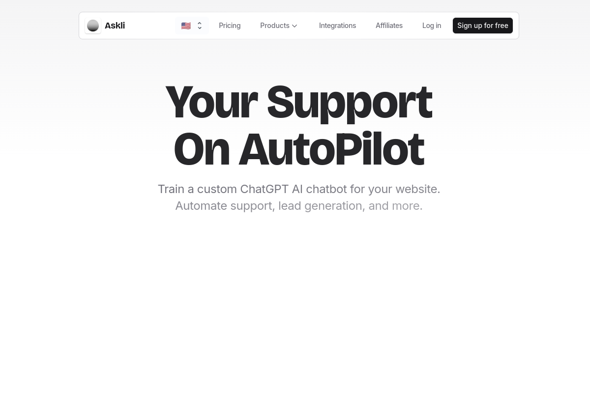 Screenshot of the AI YouTube Summarizer website