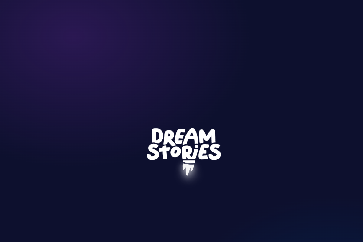 Screenshot of the Dreamstories website