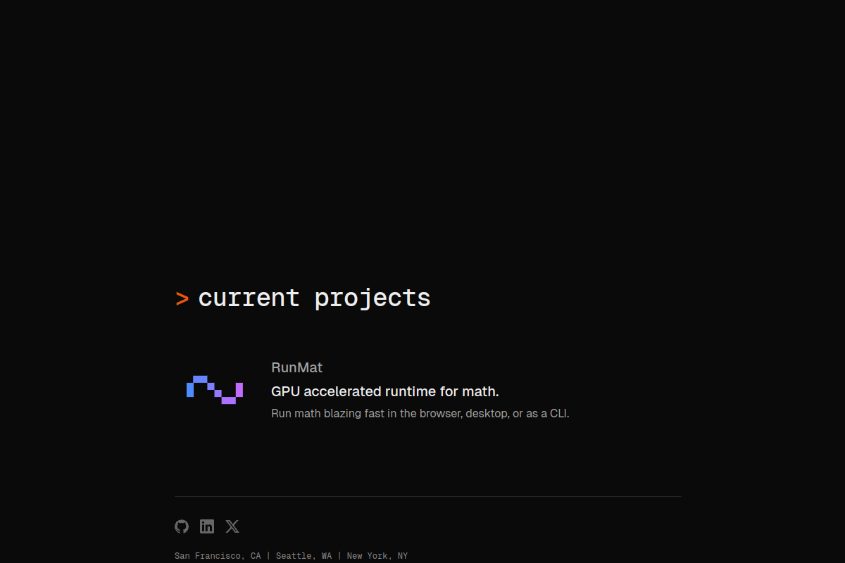 Screenshot of the Dystr website