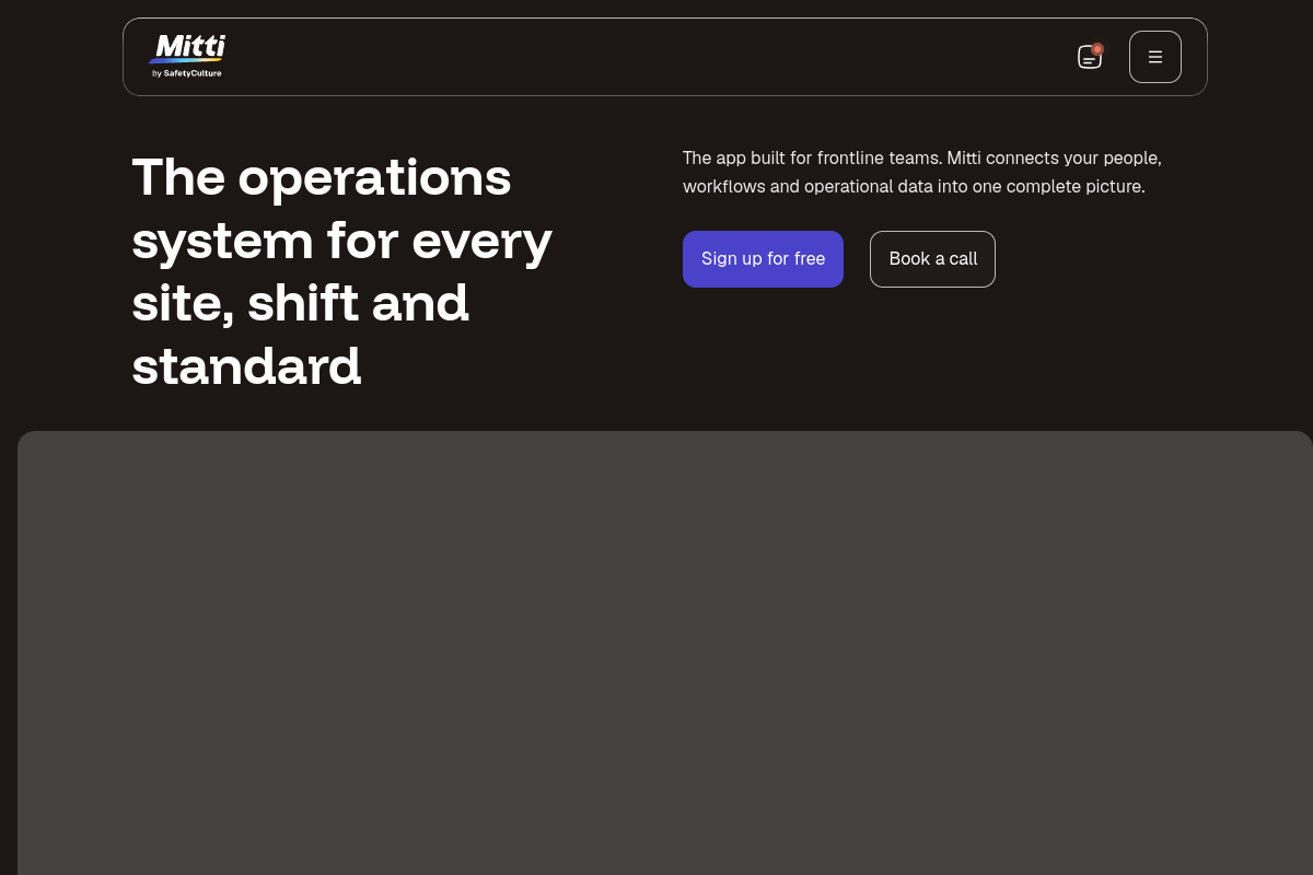 Screenshot of the EdApp website