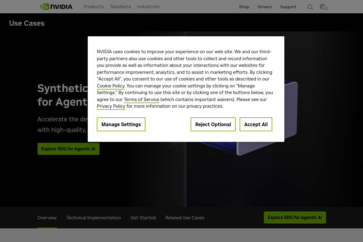 Screenshot of the Gretel website