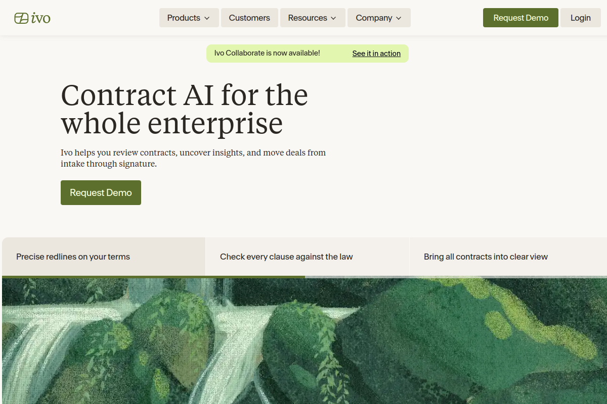 Screenshot of the Latch website