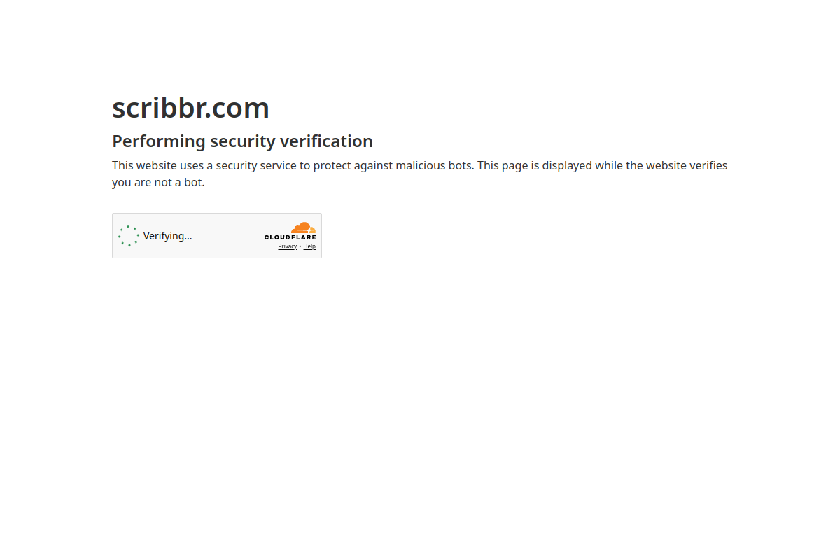 Screenshot of the Scribbr website