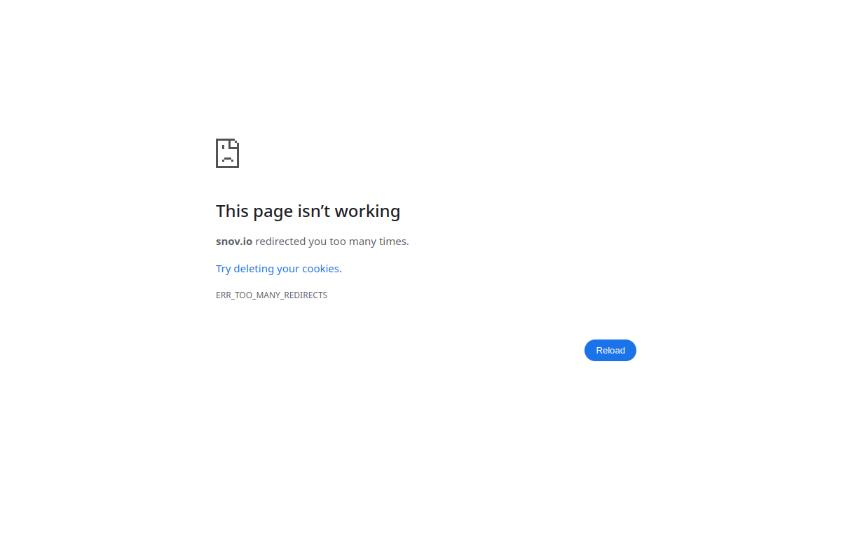Screenshot of the Snov Email Writer website
