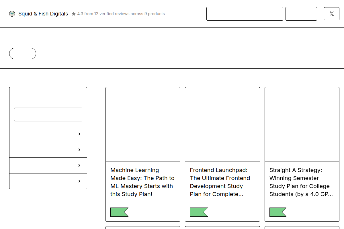 Screenshot of the Explainia website