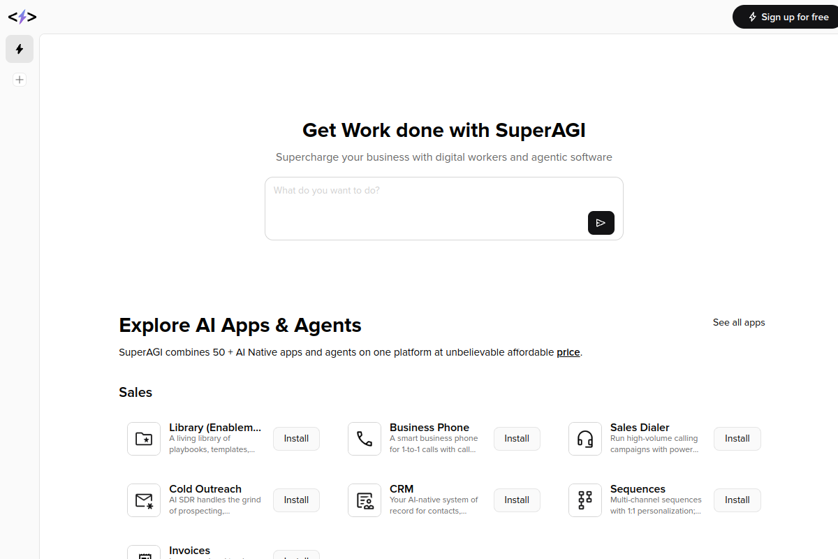 Screenshot of the SuperCoder 2.0 website